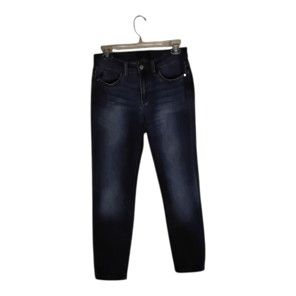 Judy Blue Medium Wash Fading 7/28 Stretchy Skinny Denim Jeans